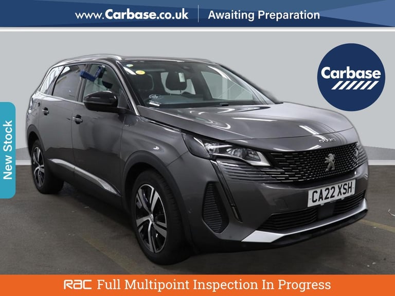 image for 2022 Peugeot 5008 1.2 PureTech GT SUV 5dr Petrol Manual Euro 6 (s/s) (130 ps) SUV PETROL Manual