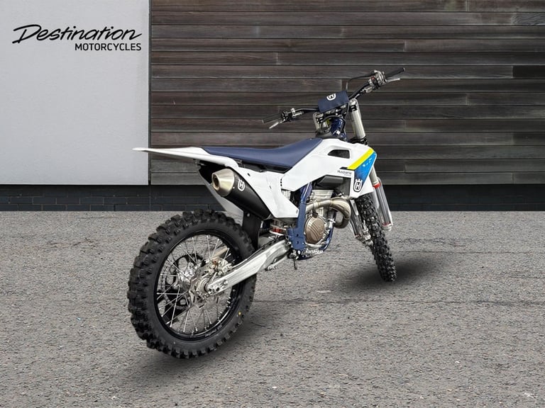 2025 Husqvarna Offroad Motorcross FC 350 Petrol white 5 Speed