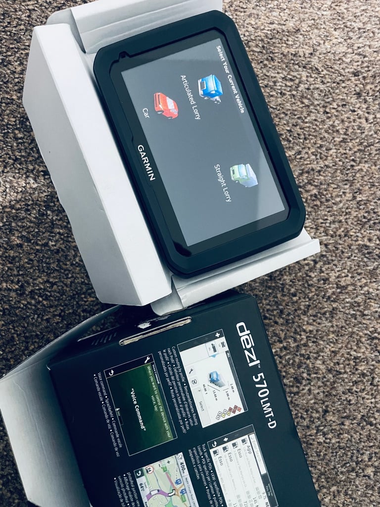 Garmin Dezl for Lorry, Truck, HGV, LGV Bus and others