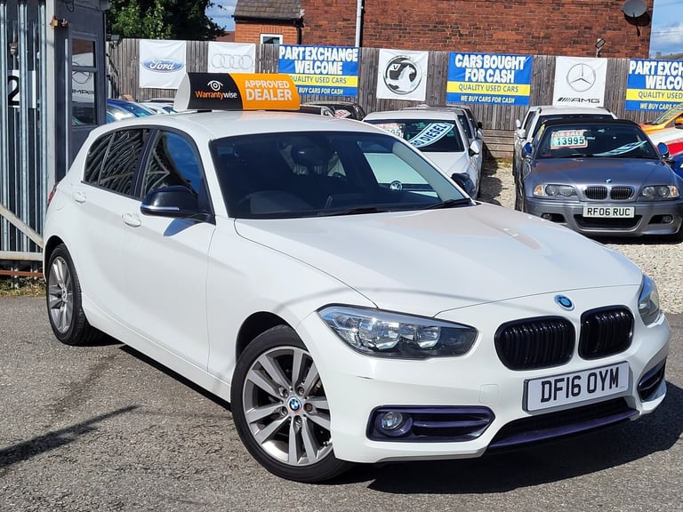 2016 BMW 1 Series 118d Sport 5dr TOP SPEC HATCHBACK Diesel Manual