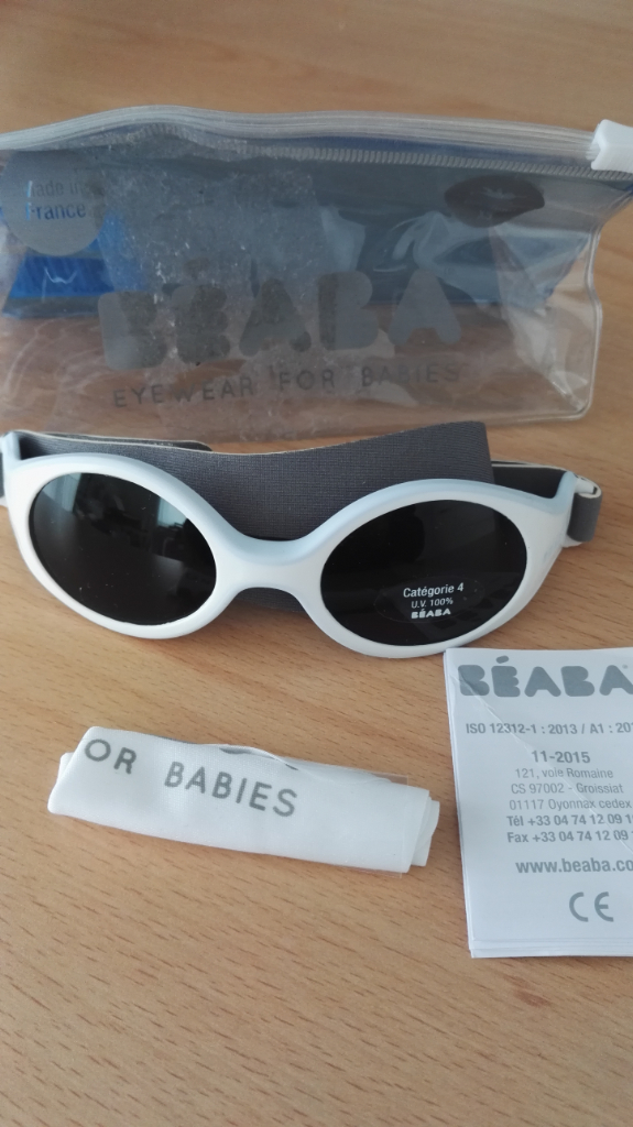 image for BEABA infant sunglasses with strap. Category 4 UV100% protection (Brand New)