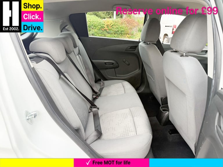 2012 Chevrolet Aveo 1.2 LS Hatchback 5dr Petrol Manual Euro 5 (s/s) (86 ps) HATCHBACK Petrol Manual