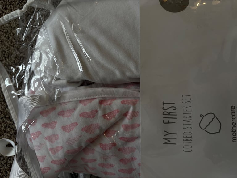 Cot Bed Starter Kit With Cot Bumper 