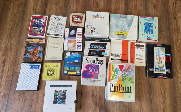 image for Old games and software 
