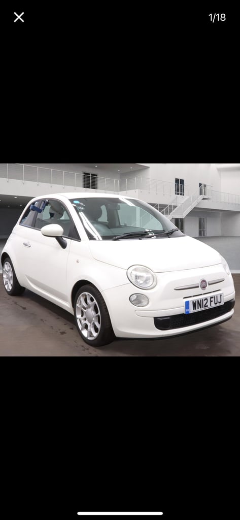 2012 Fiat 500 0.9 TwinAir Plus 3dr HATCHBACK Petrol Manual