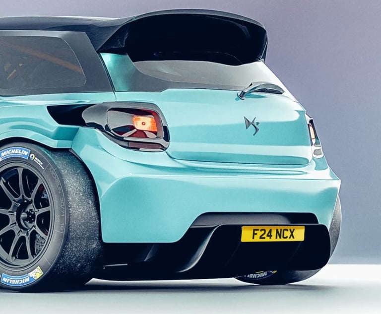 F24 NCX - FRANC / FRANCE - private car number plate