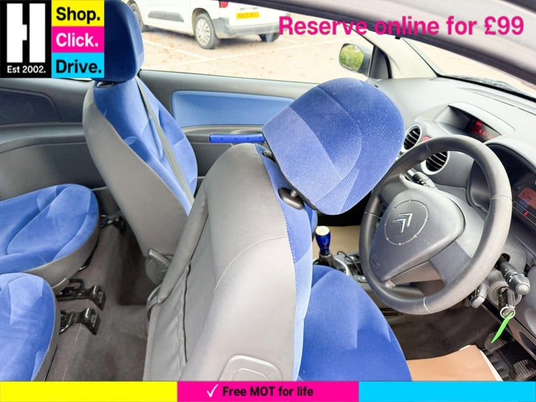 2006 Citroen C2 1.1i SX Hatchback 3dr Petrol Manual (138 g/km, 59 bhp) HATCHBACK Petrol Manual