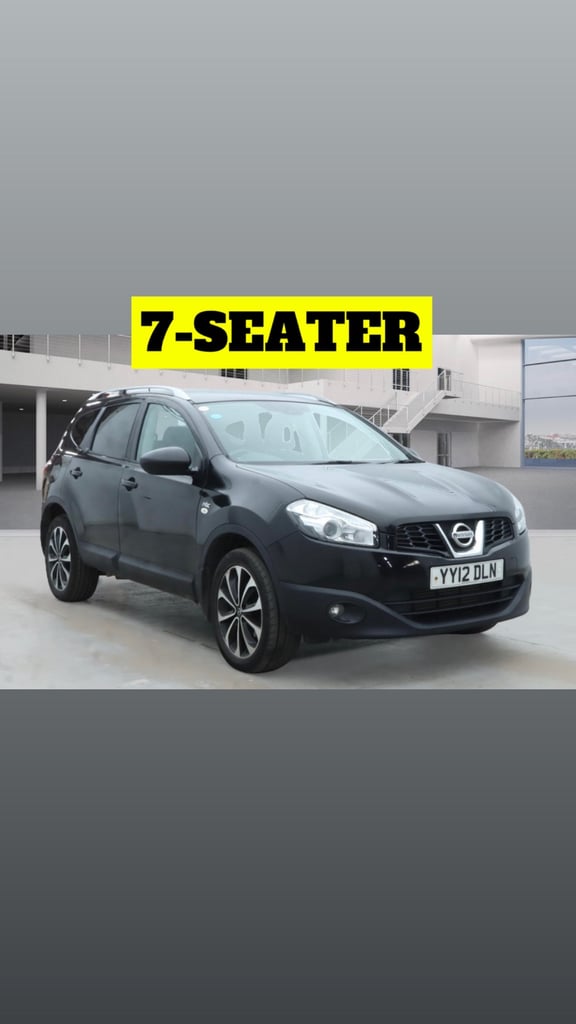 Nissan QASHQAI+2 7-SEATER MPV Tow/Bar fully loaded bargain PX swaps 