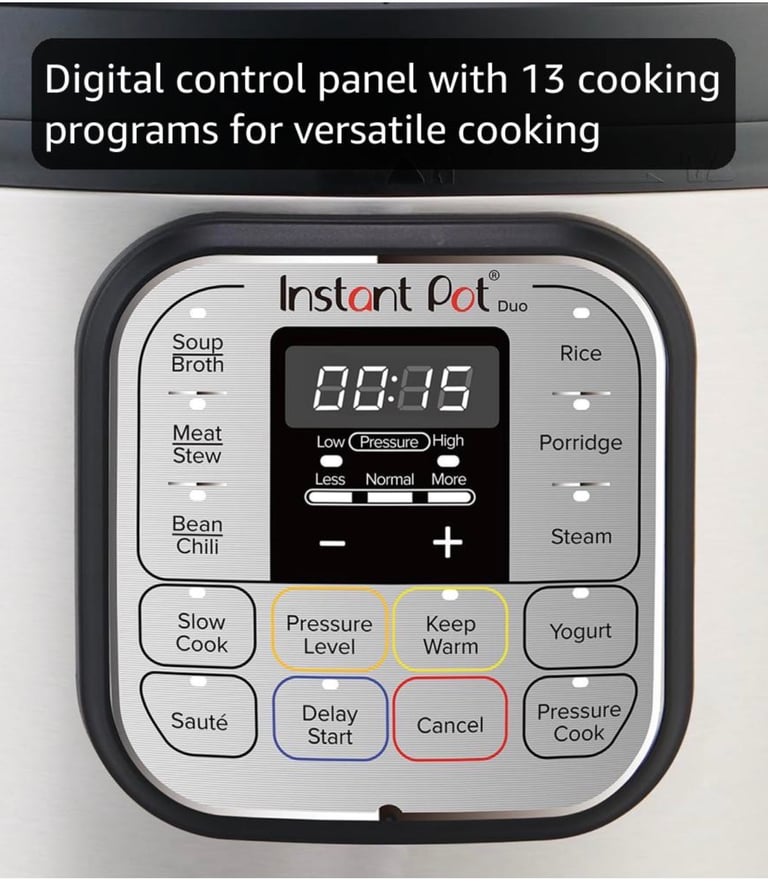 Instant Pot DUO MINI 3L Electric Pressure Cooker. 7-in-1