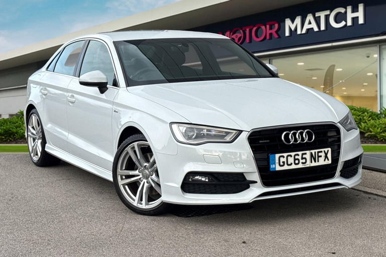 image for 2016 Audi A3 2.0 TDI S line S Tronic quattro Euro 6 (s/s) 4dr (Nav) Saloon DIESEL Automatic
