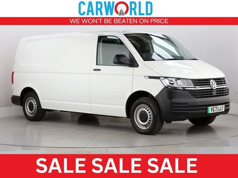 2021 Volkswagen Transporter e 110 37.3kWh Panel Van 5dr Electric Auto LWB (110 ps) PANEL VAN ELEC...