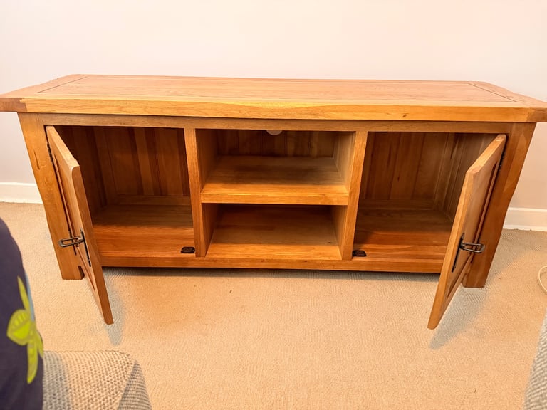 Oak Furniture Land TV Cabinet Storage Unit