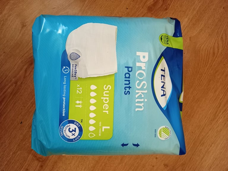 12 Tena Pro Skin Pants L
