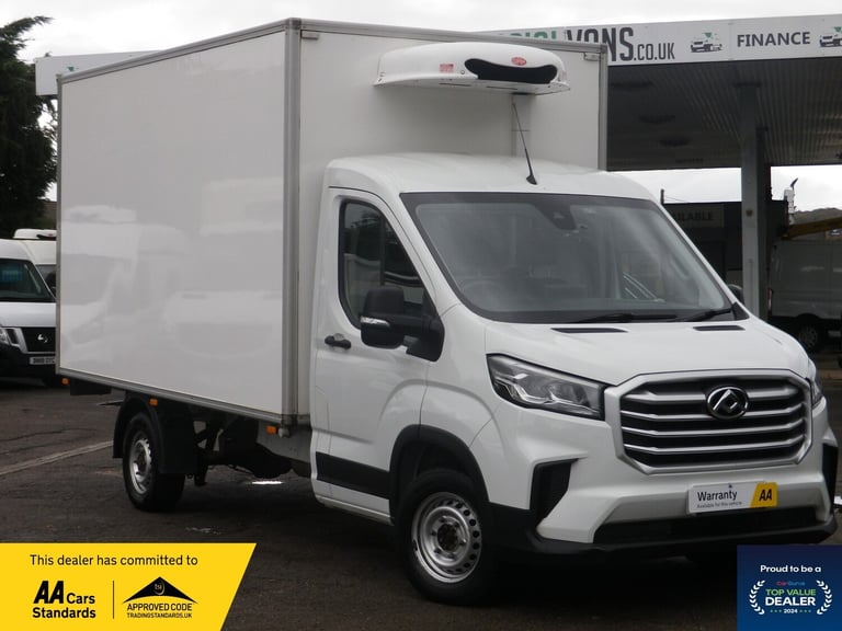 MAXUS DELIVER 9 2.0 Luton Refrigerated Van with Overnight Standby 2021