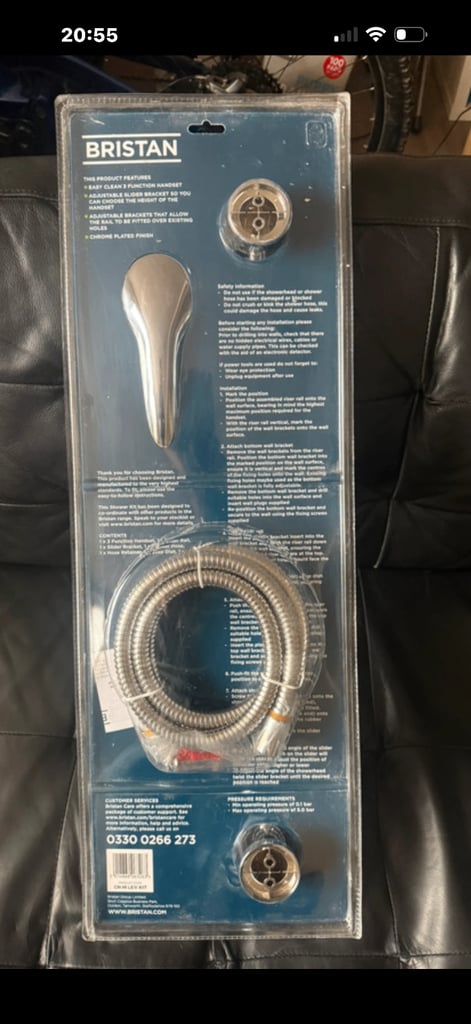 Bristan 3 function handset