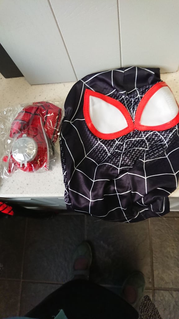 Spiderman costume 150cm new 