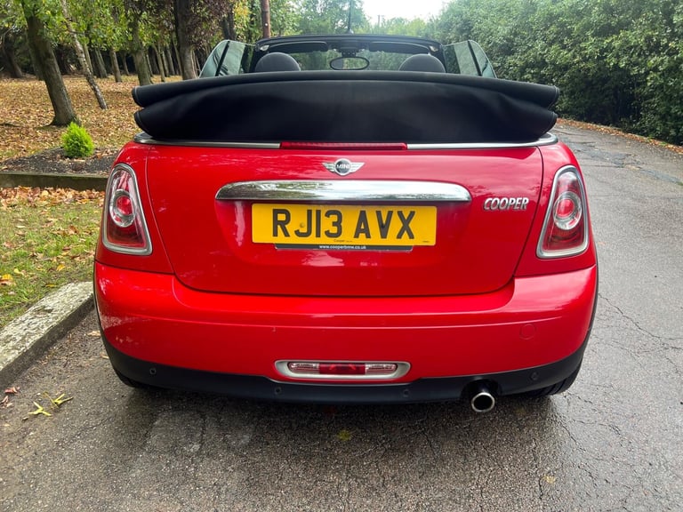 2013 MINI Convertible 1.6 Cooper Euro 6 (s/s) 2dr CONVERTIBLE Petrol Manual