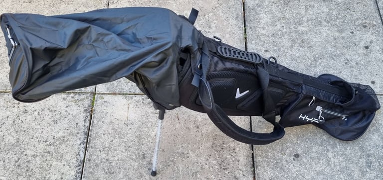 CALLAWAY stand-bag - Hyper-Lite model - used 3x - cost £129 - NEW condition - BARGAIN