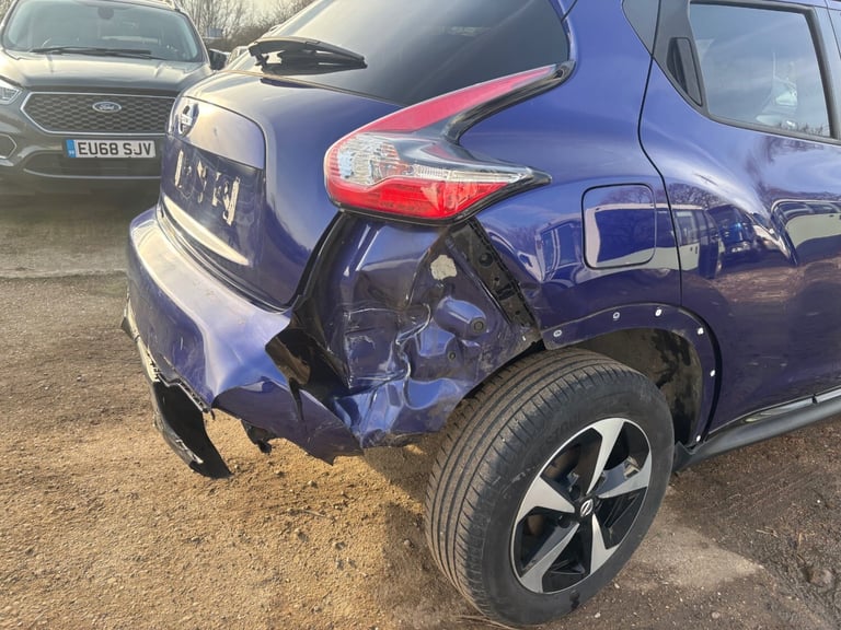 2018 Nissan Juke Bose Personal Edition Salvage Damaged Repairs HATCHBACK Petrol Manual