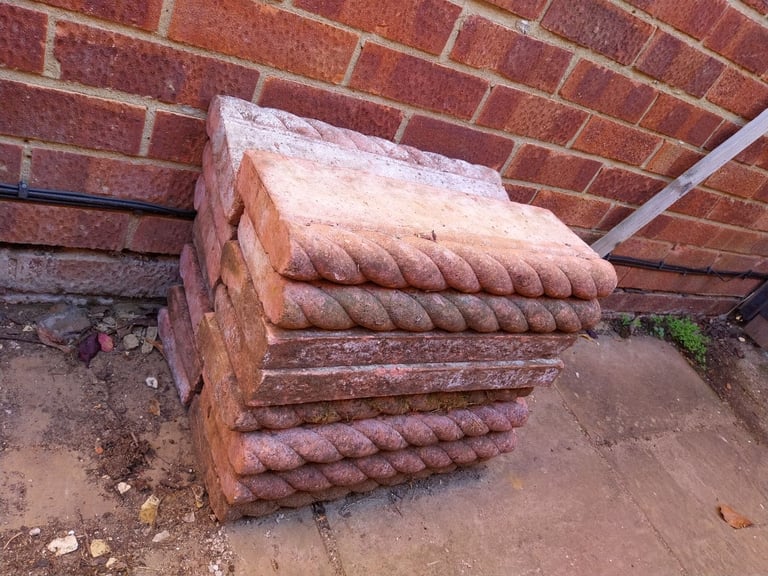 Brick rope edging 