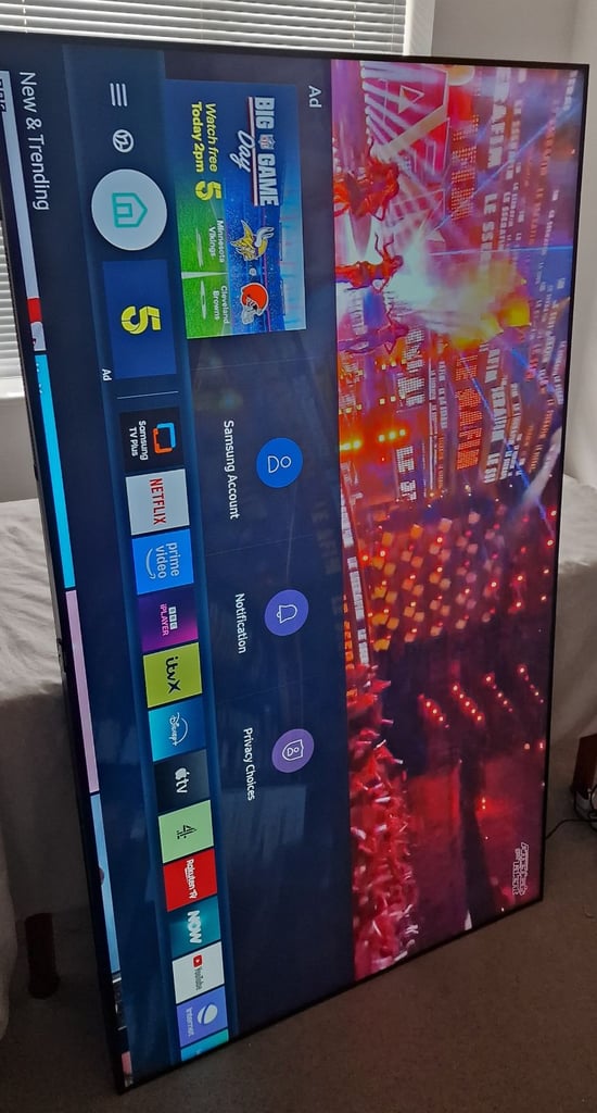 image for Samsung 75" 4k smart tv _ can deliver