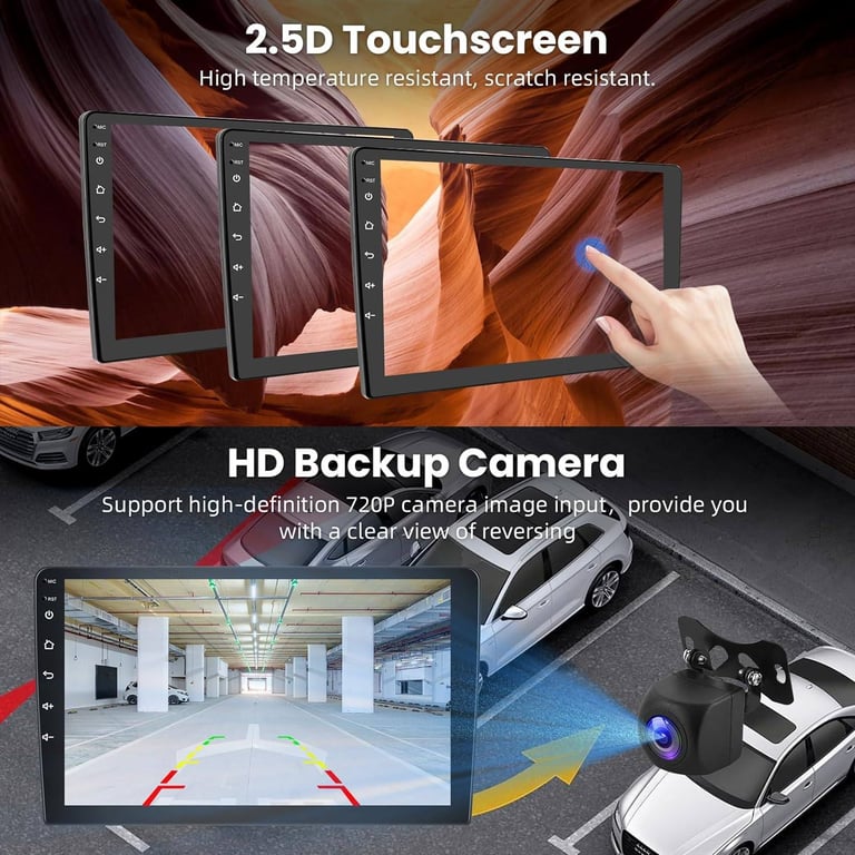 VW Polo 5 CARPLAY Android Auto HD Screen Head Unit GPS Stereo LCD Panel V7