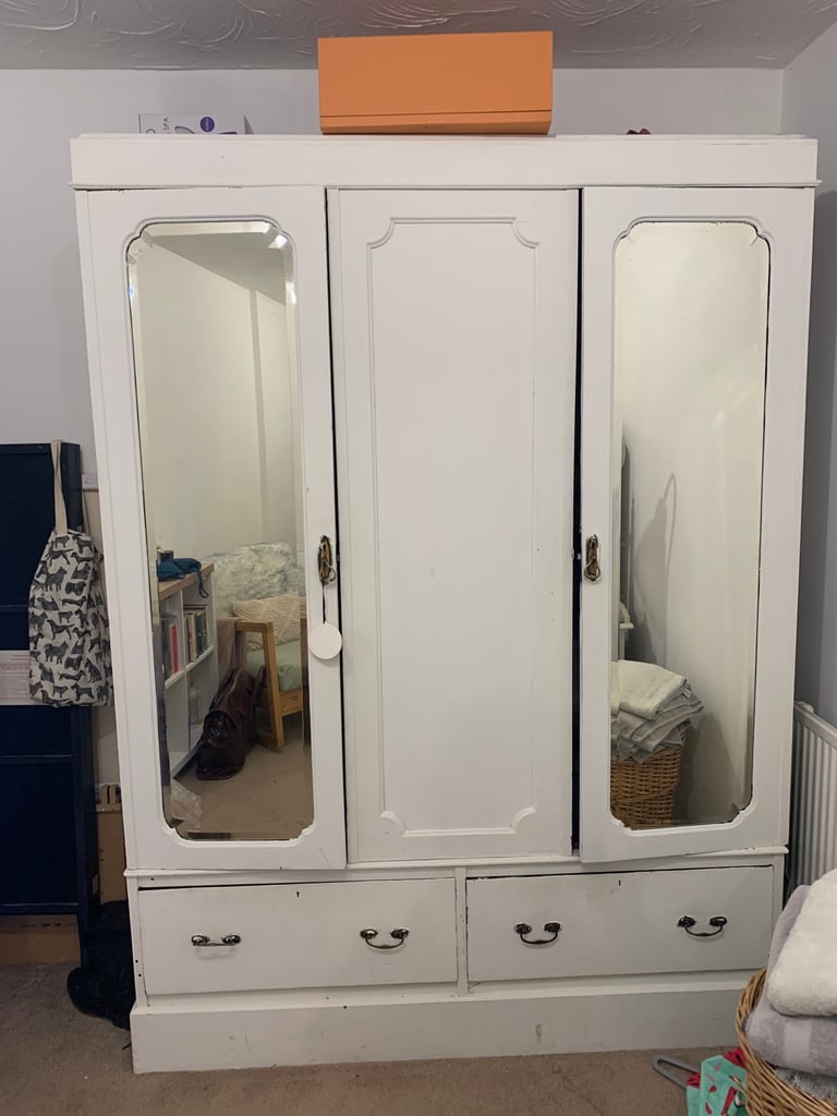 Wardrobe and dressing table