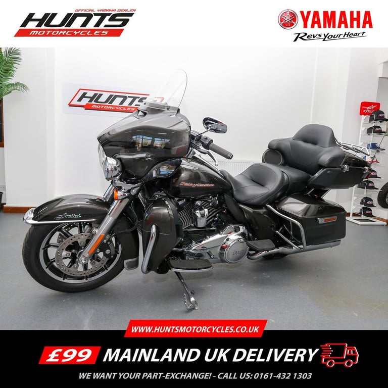 2020 '20 Harley-Davidson Touring 1870 Ultra Limited. Only 1,838 Miles. £19,995