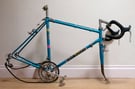 Vintage Eddy Merckx Bike Frame and Parts
