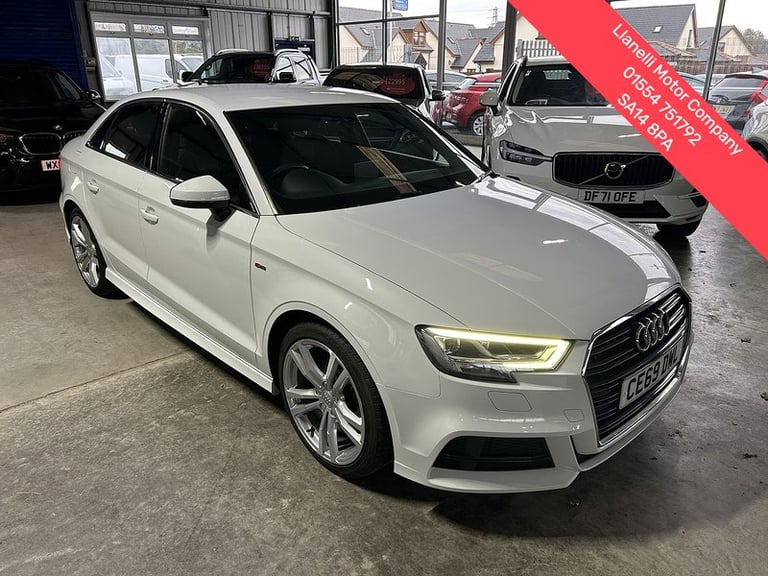 2019 Audi A3 30 TFSI S Line 4dr SALOON PETROL Manual