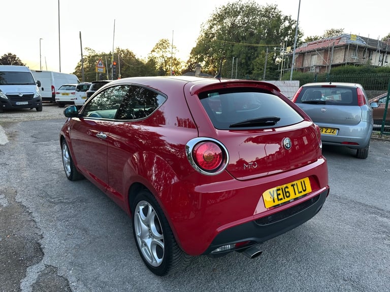 2016 Alfa Romeo MiTo 0.9 TB TwinAir 105 Distinctive 3dr HATCHBACK Petrol Manual