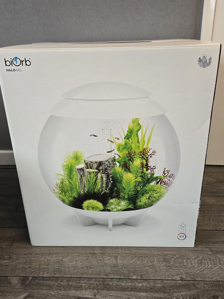 image for Biorb Halo 60 Litre In White Aquarium With 16 LED Lights