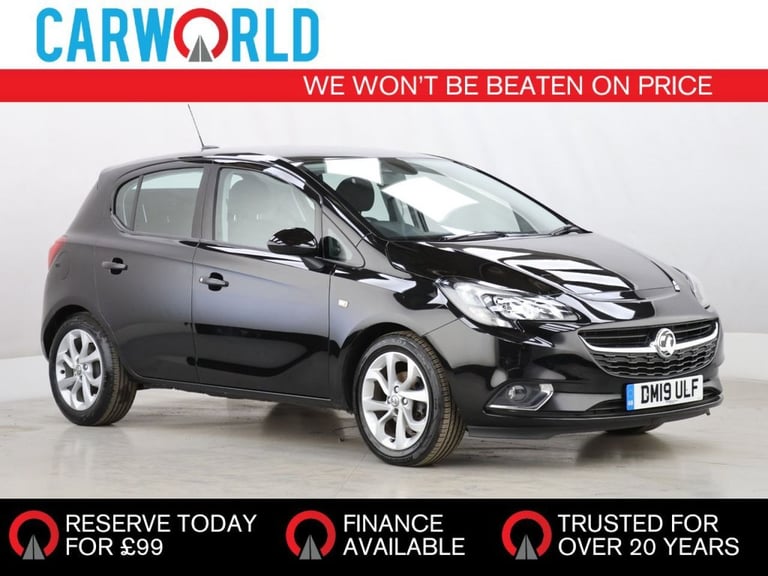 2019 Vauxhall Corsa 1.4i ecoTEC SRi Nav Hatchback 5dr Petrol Manual Euro 6 (90 ps) Hatchback Petr...