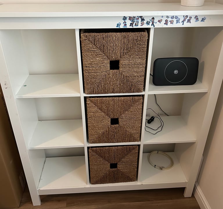 image for IKEA KALLAX Shelving Unit White