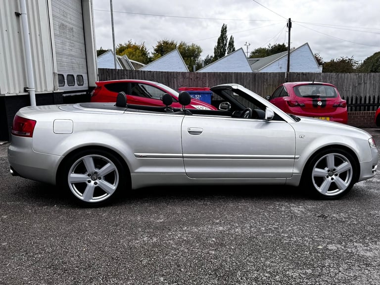 2007 Audi A4 Cabriolet 1.8T S line Multitronic 2dr CONVERTIBLE Petrol Automatic