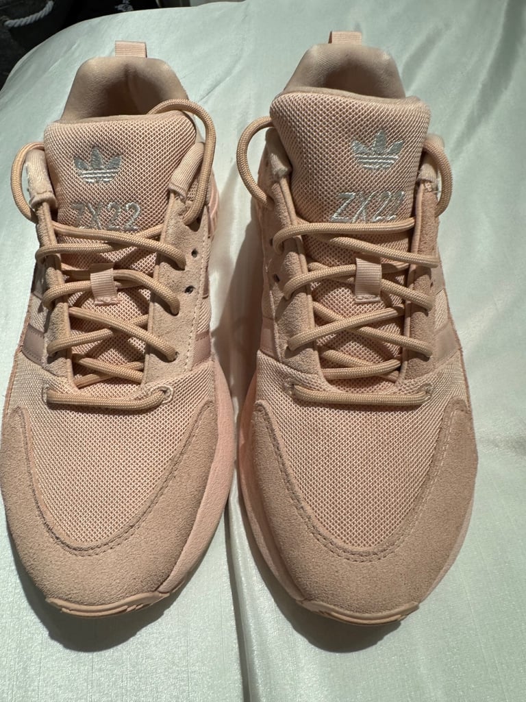 Ladies adidas zx22 pink trainers size 5