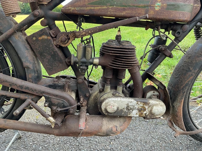 Triumph Model P 1926 unrestored ideal winter project 