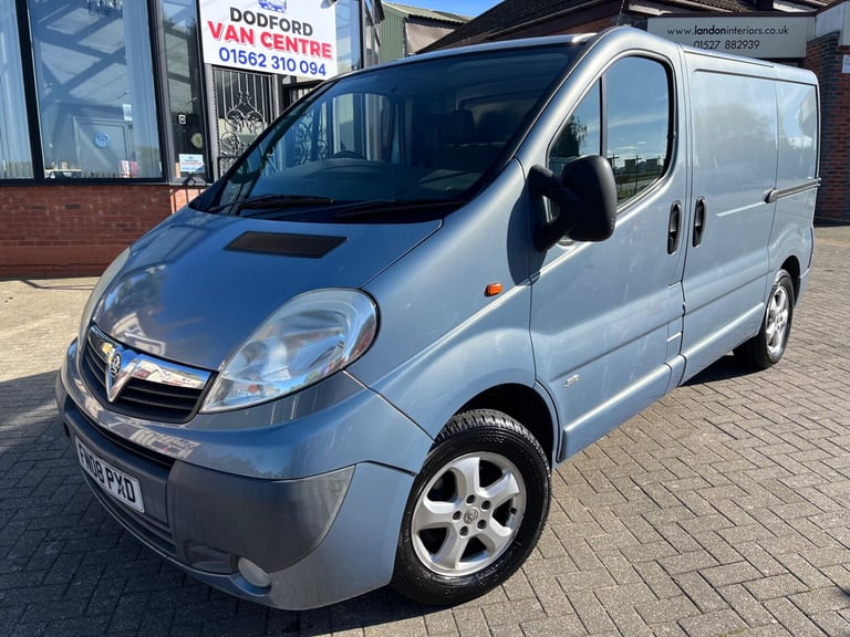 2008 Vauxhall Vivaro 2.0CDTI [115PS] Sportive Van 2.7t PANEL VAN Diesel Manual