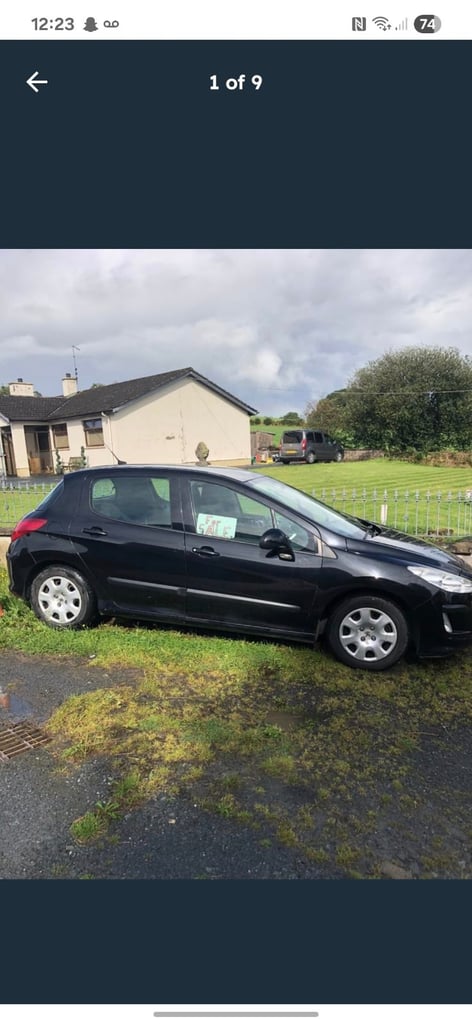 image for Peugeot, 308, Hatchback, 2010, Manual, 1560 (cc), 5 doors