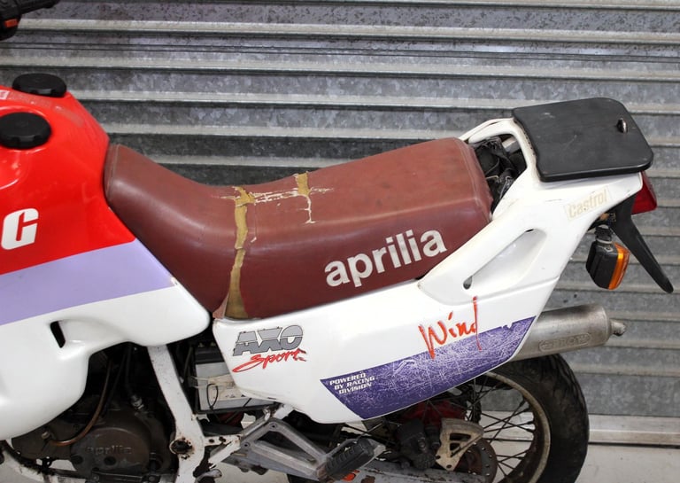 1990 90 APRILIA TUAREG 125 WIND 2T 2 STROKE TRADE SALE PROJECT BARN FIND IMPORT