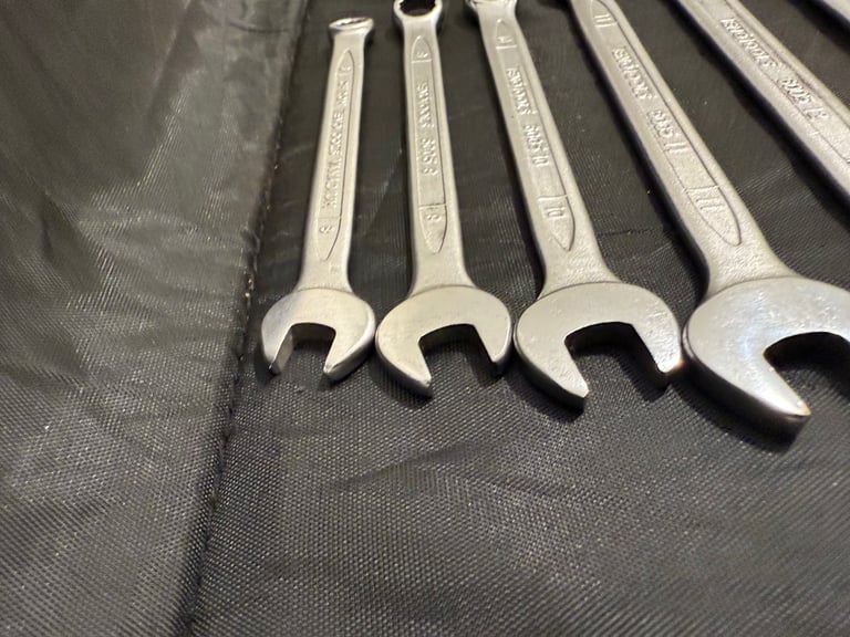 Teng Tools TT6005 Combination Spanner’s/Wrench Set x10  8mm - 18mm Metric - CRV