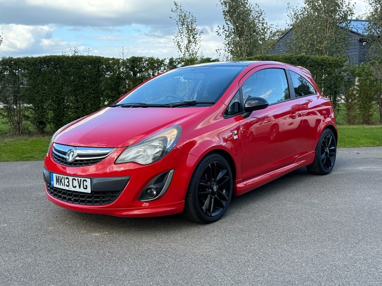 2013 Vauxhall Corsa 1.2 Limited Edition 3dr HATCHBACK Petrol Manual
