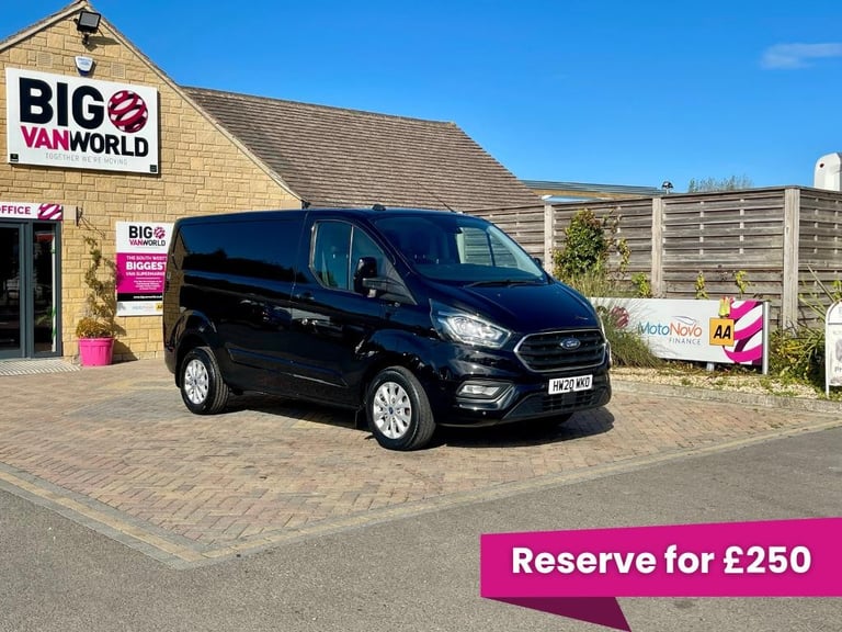 Ford Transit Custom 280 TDCI 130 L1H1 LIMITED ECOBLUE SWB LOW ROOF FWD