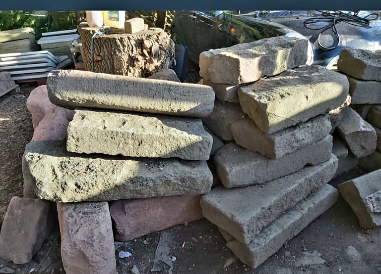 Reclaimed whin kerbs for sale 