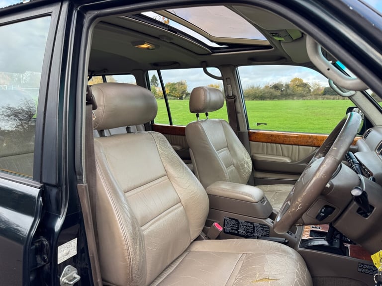 TOYOYA LAND CRUISER AMAZON VX 4.5 24 VALVE PETROL 4X4 1996 [P] GREEN