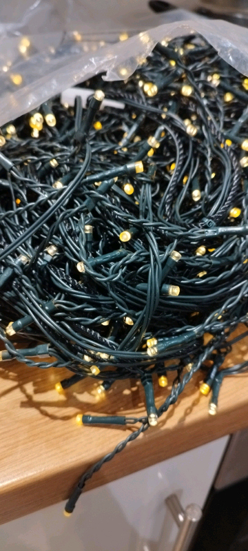 ANSIO Christmas Lights 1000 LED 45m, Icicle LightsFairy Lights& Warm ❗