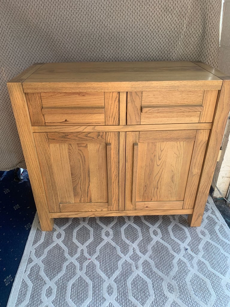 Solid Oak sideboard can deliver locally