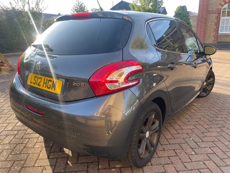 2012 PEUGEOT 208 1.4 VTI ALLURE 5 DR|FULLY SERVICED|NEW MOT|FULL SERV HISTORY|CRUISE CONT|AIR COND