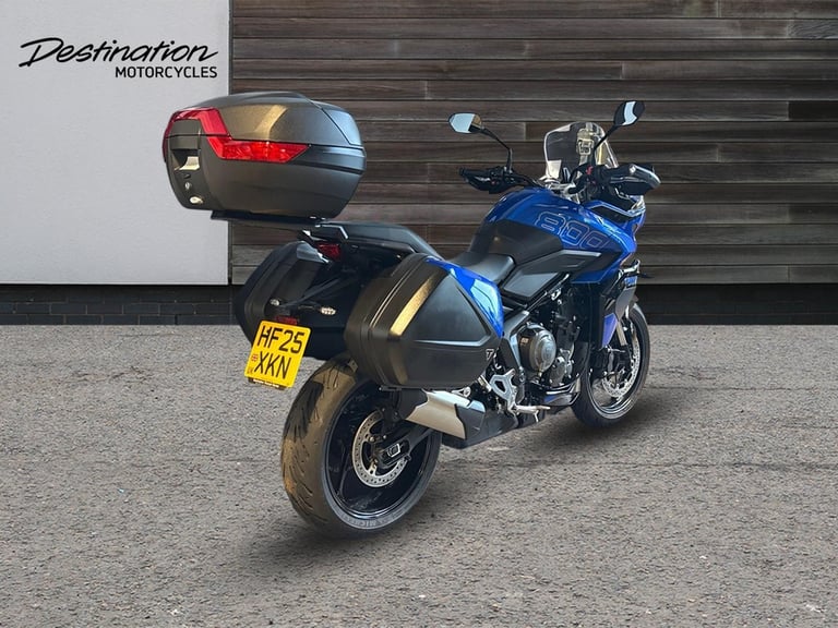 2025 Triumph Tiger 800 Sport PREMIUM Petrol blue Manual