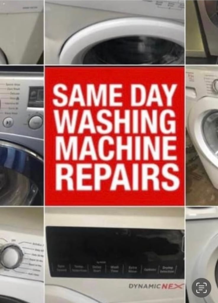 Washing machine fridge freezer cooker oven repair sales install 